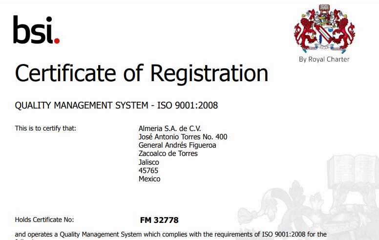 iso_生产质量体系认证