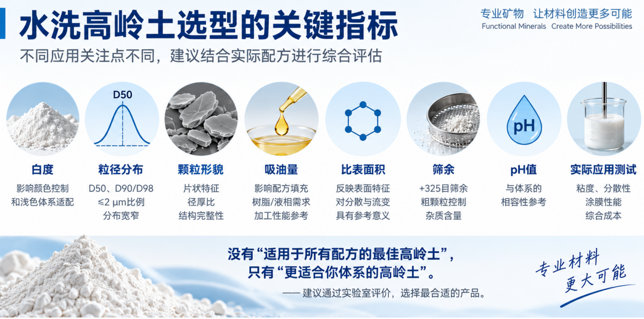 高岭土配方怎么选？选型不止看白度和 D50