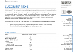 进口大片状金云母粉 Suzorite 150S 工程塑料专用增